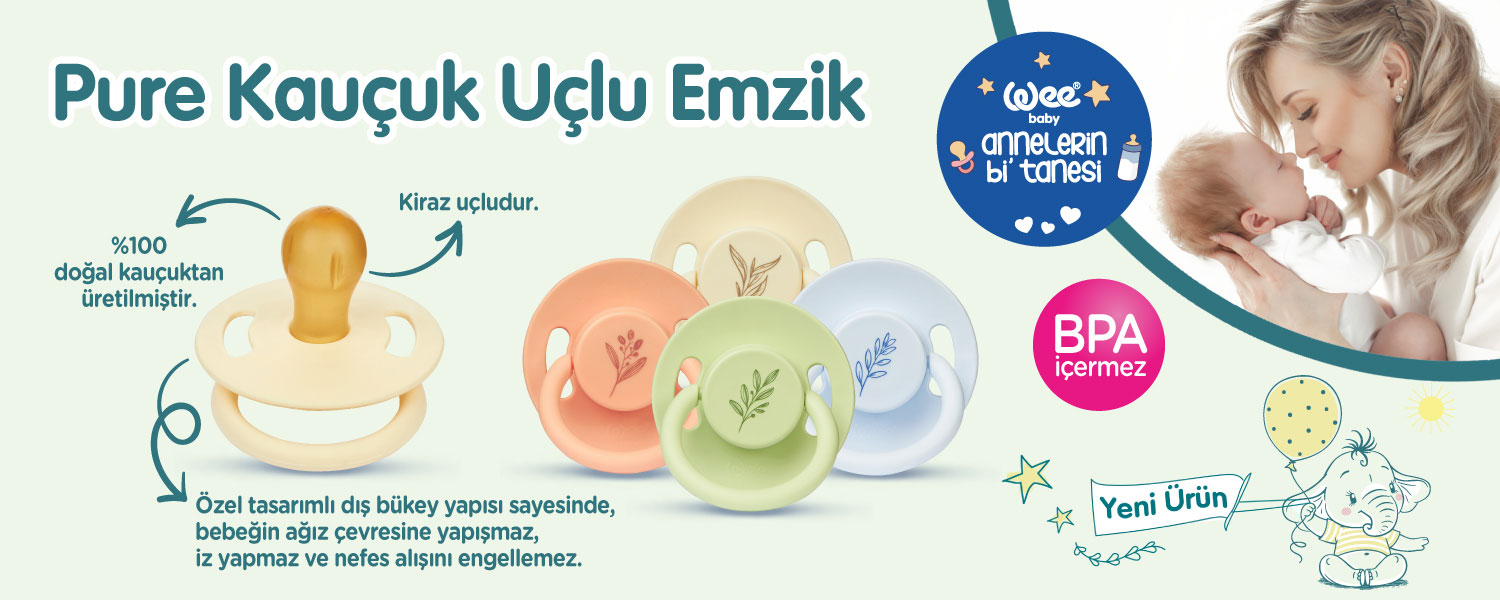 Pure kauçuk uçlu emzik banner