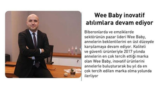 Wee Baby İnovatif Atılımlara Devam Ediyor