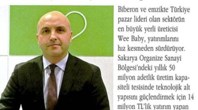 Wee Baby'den Ar-Ge' ye 14 milyon TL yatırım kapatacak