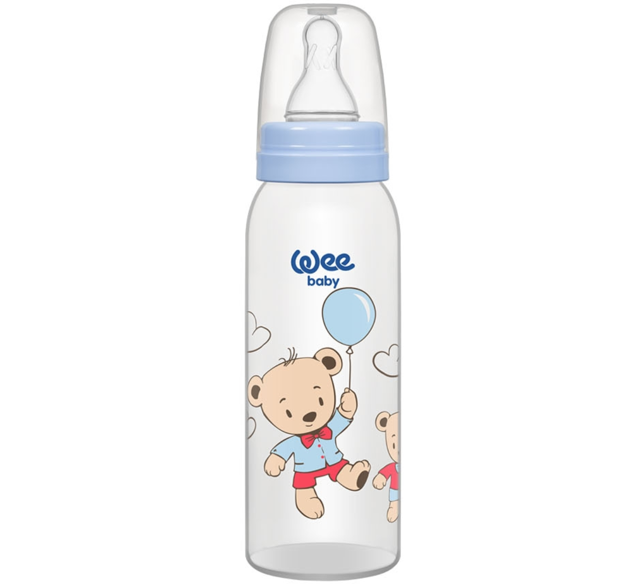 Biberon en plastique avec bras wee baby- 250 ml