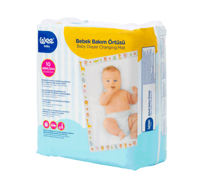 Wee Baby Bebek Bakım Örtüsü