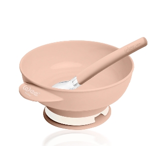 Wee Baby Soft Dots Beslenme Seti Somon